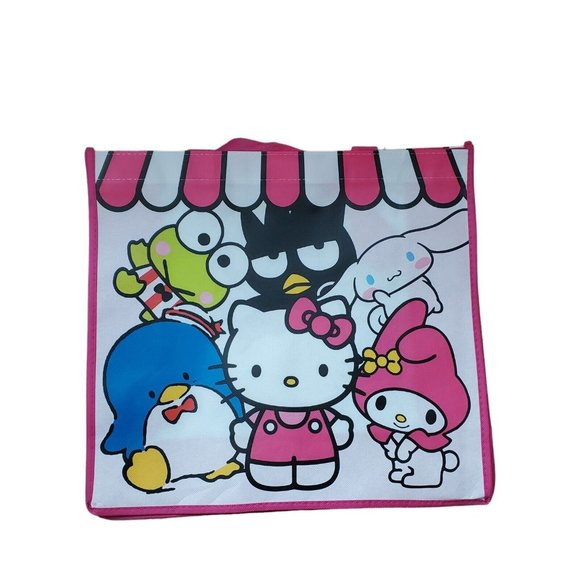 Sanrio Hello Kitty Reuseable Shopping Tote Beach Bag Friends Set‎ of 2. - Picture 2 of 3